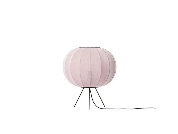 Made By Hand - Knit-Wit 45 Round Lampadaire bas, 58 cm, rose Fabriqué à la main