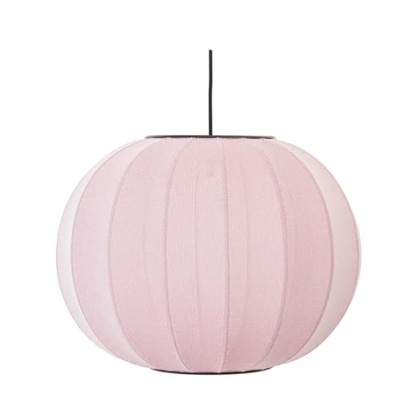Made By Hand - Knit-Wit 45 Round LED Suspension Light Rose Vif