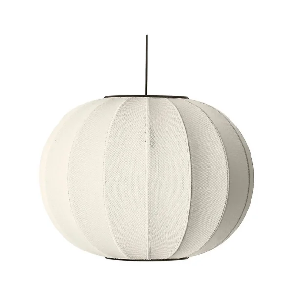 Made By Hand - Knit-Wit 45 Round LED Suspension Pearl White