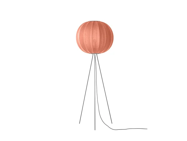 Made By Hand - Knit-Wit 60 Lampadaire Rond Haut Coral