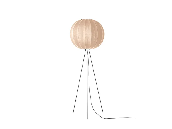 Made By Hand - Knit-Wit 60 Lampadaire Rond Haut Sand Stone