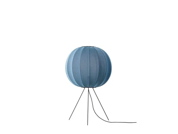 Made By Hand - Knit-Wit 60 Lampadaire Rond Moyen Blue Stone