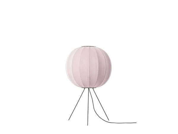 Made By Hand - Knit-Wit 60 Lampadaire Rond Moyen Light Pink