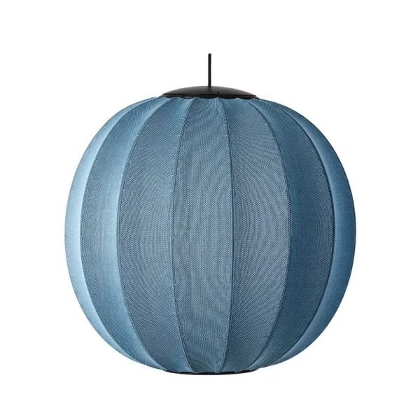 Made By Hand - Knit-Wit 60 Round LED Suspension Blue Stone