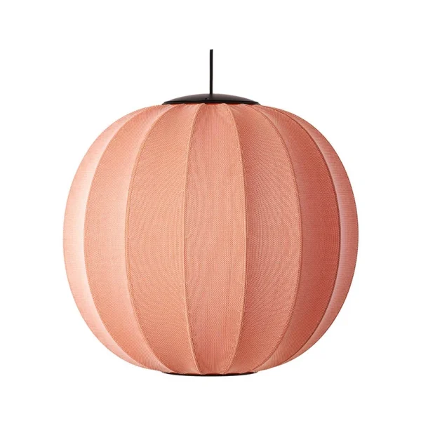 Made By Hand - Knit-Wit 60 Round LED Suspension Coral