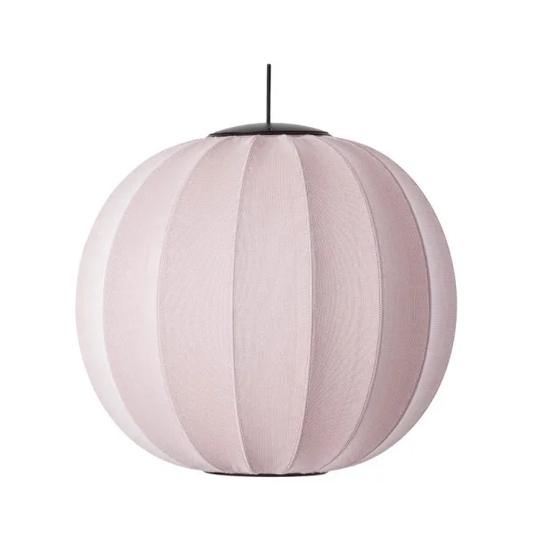 Made By Hand - Knit-Wit 60 Round LED Suspension Light Rose Vif