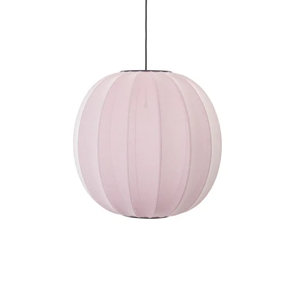 Made By Hand - Knit-Wit 60 Round Suspension Light Rose Vif