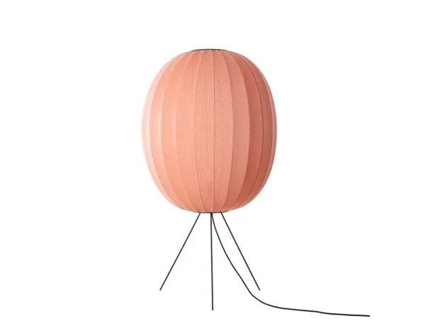 Made By Hand - Knit-Wit 65 High Oval Lampadaire orange 130 cm