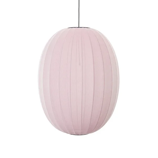 Made By Hand - Knit-Wit 65 High Oval Suspension Light Rose Vif