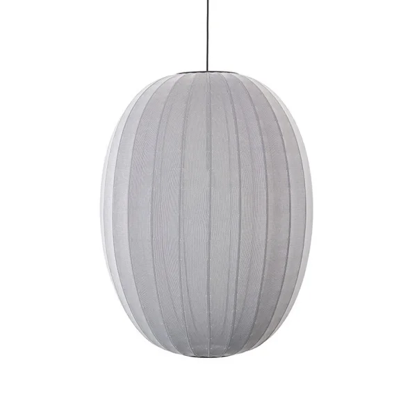 Made By Hand - Knit-Wit 65 High Oval Suspension Silver