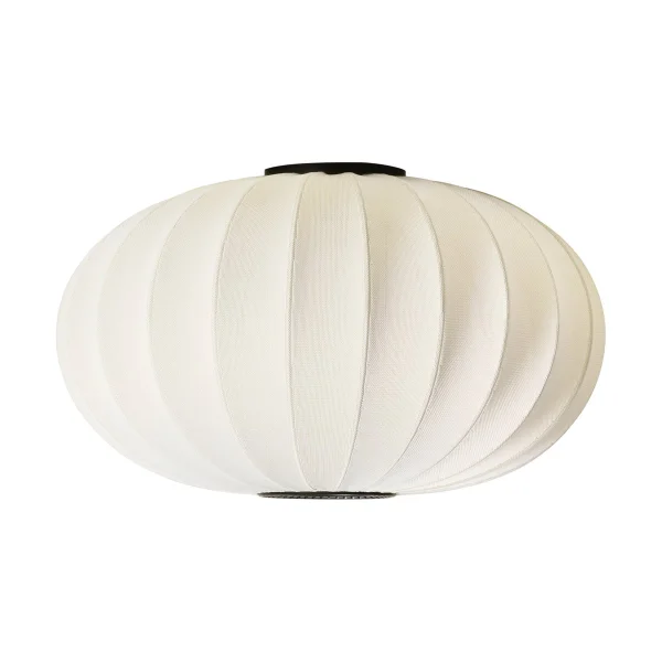 Made By Hand Lampe murale/plafonnier Knit-Wit 76 Oval Pearl white