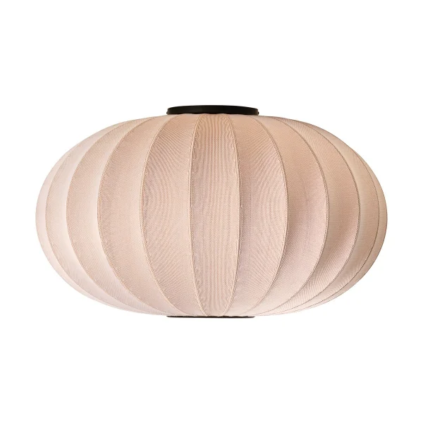 Made By Hand Lampe murale/plafonnier Knit-Wit 76 Oval Sand stone