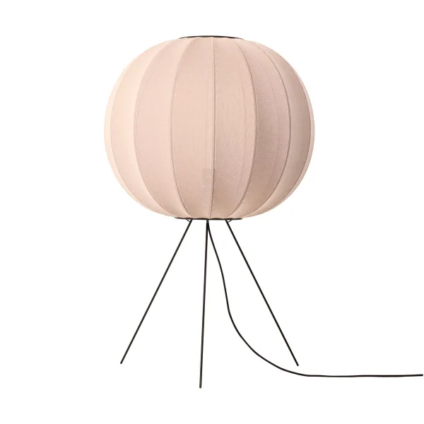 Made By Hand Lampe sur pied Knit-Wit 60 Round Medium Sand stone