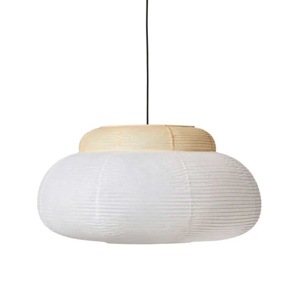 Made By Hand - Papier Single Suspension Ø80 Soft Yellow