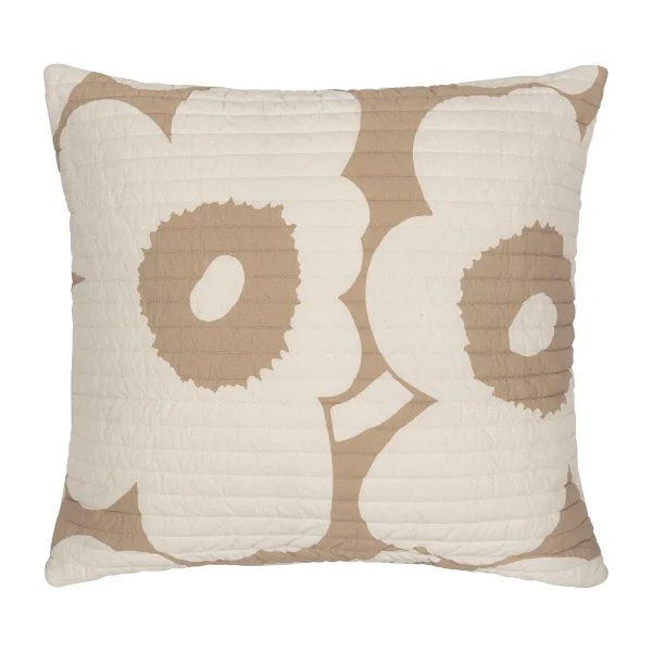 Marimekko Coussin Unikko 60x60 cm linen-off white
