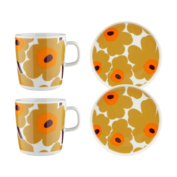 Marimekko Ensemble petit-déjeuner Unikko Beige