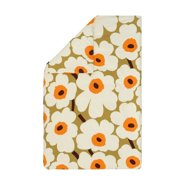 Marimekko Housse de couette Unikko 150x210 cm Beige