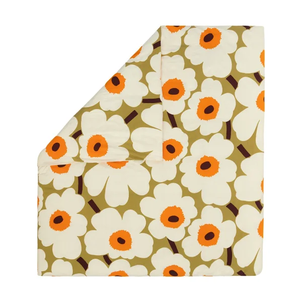 Marimekko Housse de couette Unikko 220x240 cm Beige