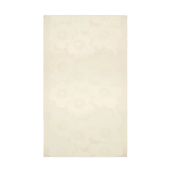 Marimekko Nappe Unikko 140x250 cm White-off white