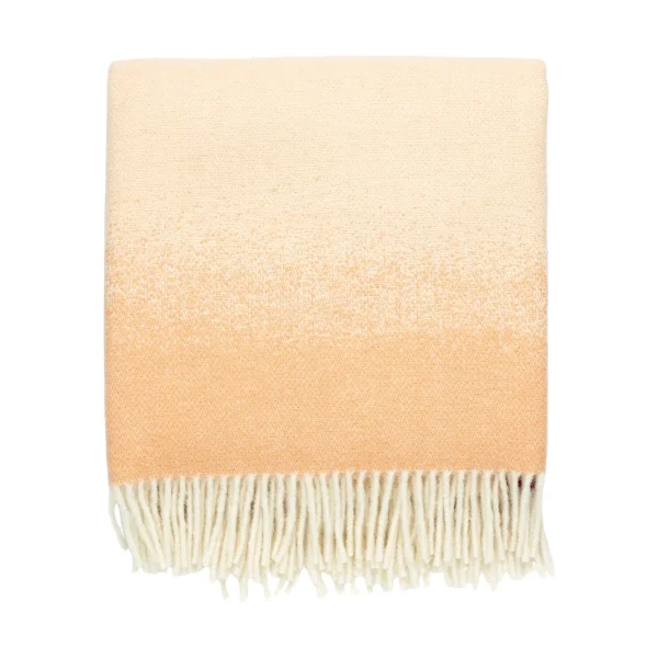 Marimekko Plaid Selänne 130x170 cm Bordeaux-off white, pêche