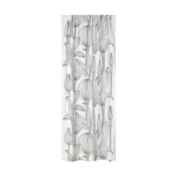 Marimekko Rideau Kukat Puhkeavat 135x245 cm White-black