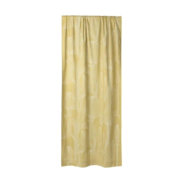 Marimekko Rideau Kukat Puhkeavat longueur 135x250 cm Khaki-white