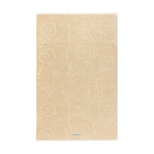 Marimekko Serviette de bain Piirto Unikko 100x160 cm Beige