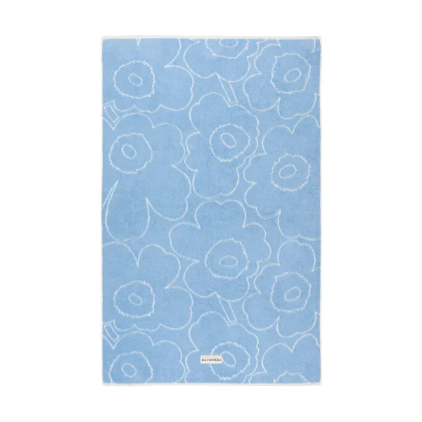 Marimekko Serviette de bain Piirto Unikko 100x160 cm Bleu