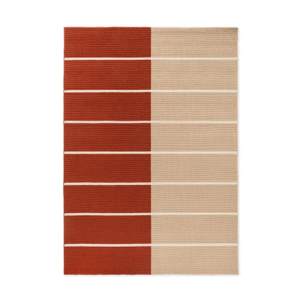 Marimekko Tapis en laine Tiibet Burnt Orange, 140x200 cm