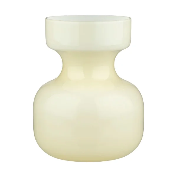 Marimekko Vase Säkki 16,5 cm. Opaque white aspargus
