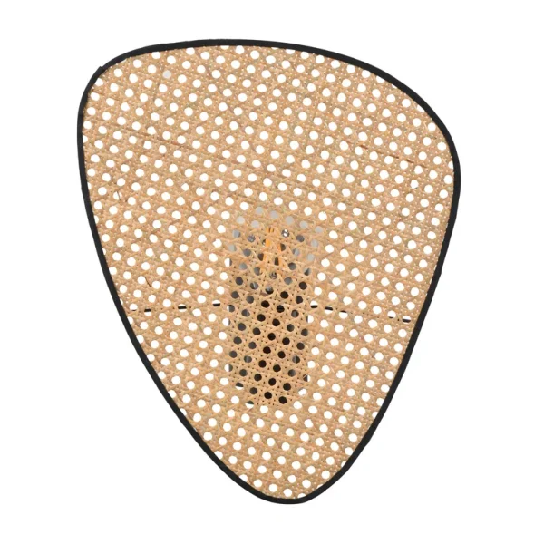 MARKET SET - Applique murale Screen, hauteur 42 cm, naturel, rotin