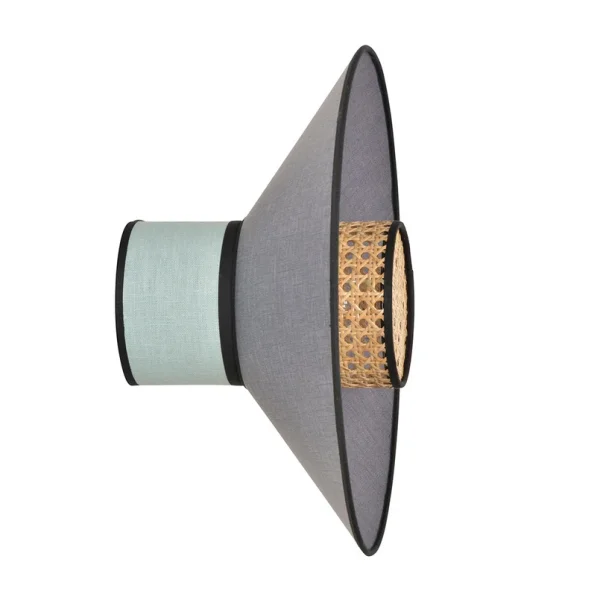 MARKET SET - Applique murale Singapour, amande/anthracite