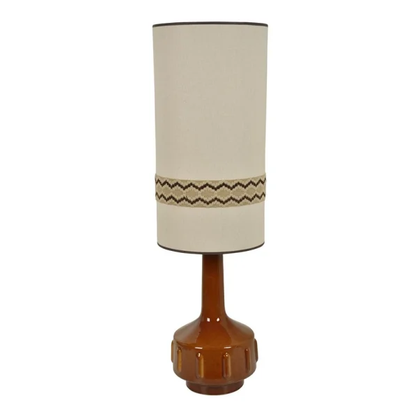 MARKET SET - Lampadaire Jimmy marron/beige Borte 121 cm