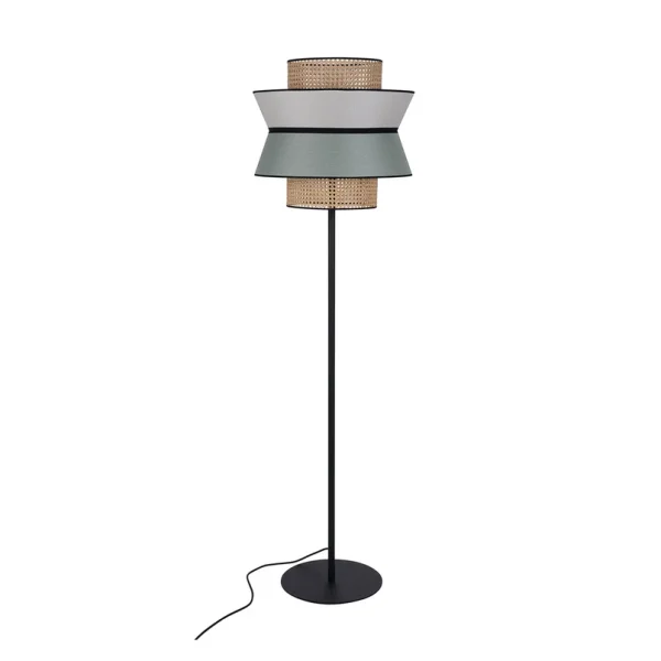 MARKET SET - Lampe sur pied Singapour, algues/sable
