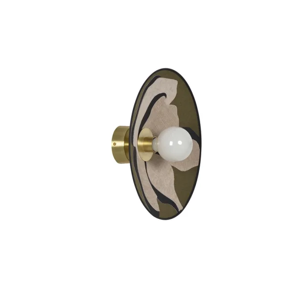 MARKET SET - Sonia Laudet Applique murale Ø 40 cm kaki