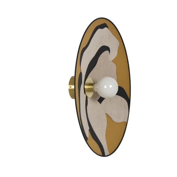 MARKET SET - Sonia Laudet Applique murale Ø 60 cm curry