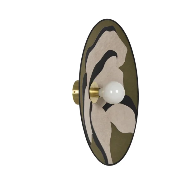 MARKET SET - Sonia Laudet Applique murale Ø 60 cm kaki