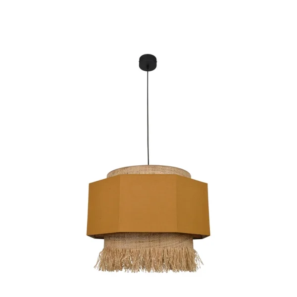 MARKET SET - Suspension Marrakech, 60 x 46 cm, curry