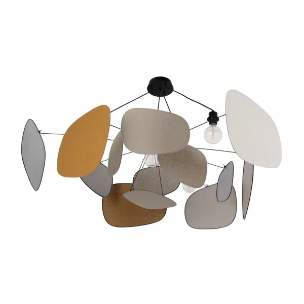 MARKET SET - Suspension Screen 70's, Ø 150 cm, lin, multicolore