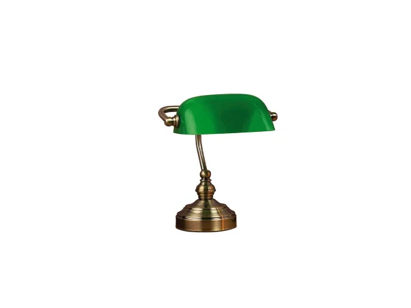 Markslöjd - Bankers Lampe de Table 25 cm Oxide/Green