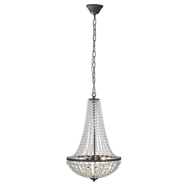Markslöjd - GRÄNSÖ lustre noir 40 cm