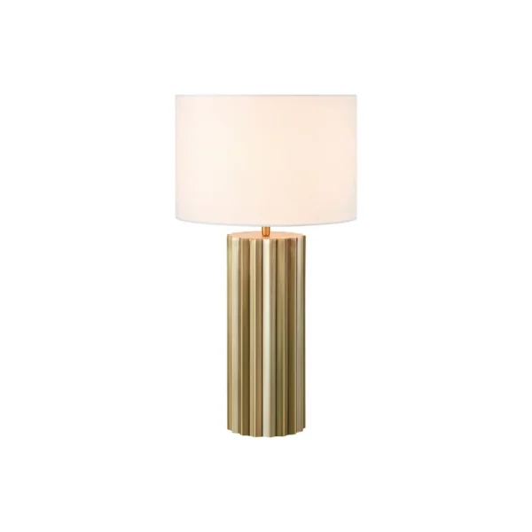 Markslöjd - Lampe à poser Hashira Antique Brass/Off-White