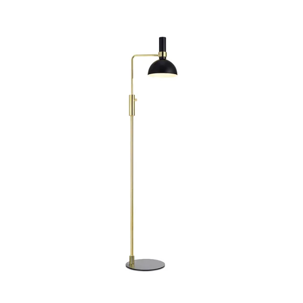 Markslöjd - Larry Lampadaire Black/Brushed Brass