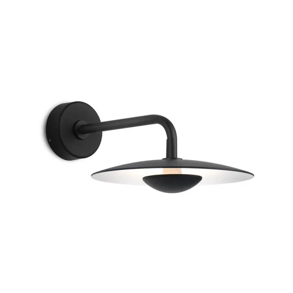 MARSET - Ginger 20A applique d'extérieur, à intensité variable IP65, noir/blanc