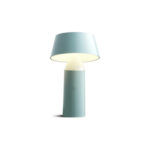 MARSET - Lampe à poser LED rechargeable Bicoca bleu clair