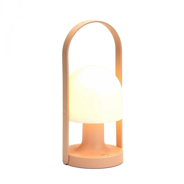 MARSET - Lampe à poser LED rechargeable FollowMe, rose