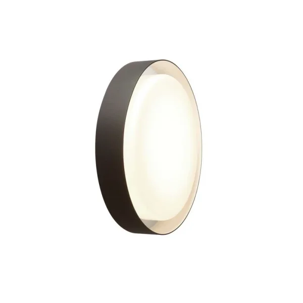 MARSET - Plaff-On Lampe murale/plafonnier, IP54, noir, Ø 50 cm