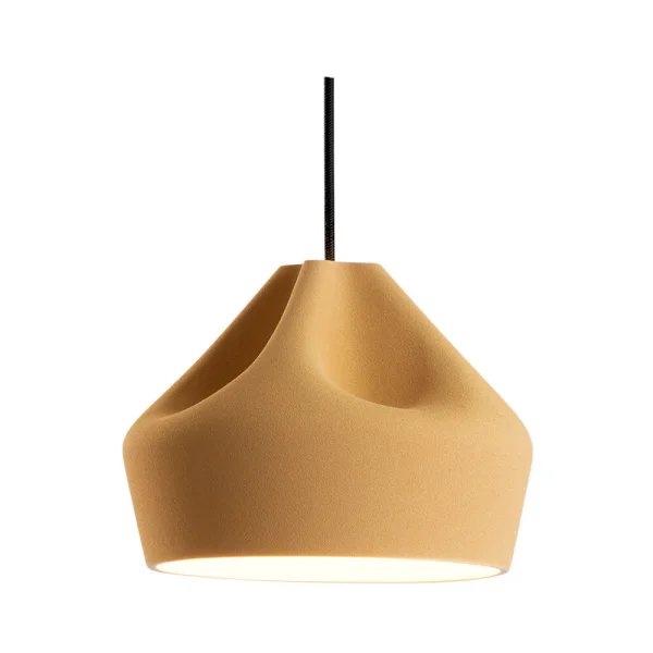 Marset - Pleat Box 24 LED Suspension Ocher/Blanc