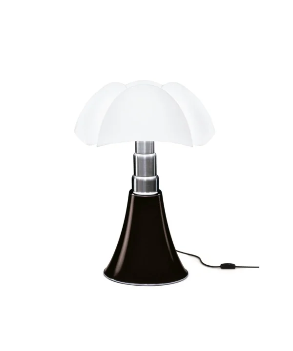 Martinelli Luce - MiniPipistrello Lampe de Table Dimmable Marron Foncé