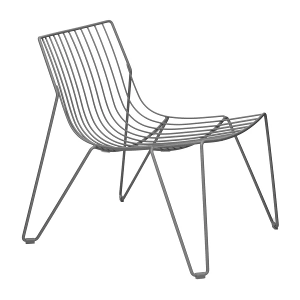 Massproductions Chaise longue Tio easy chair Stone Grey